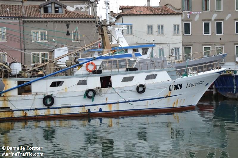 mariella (Fishing vessel) - IMO , MMSI 247050760, Call Sign IPQJ under the flag of Italy