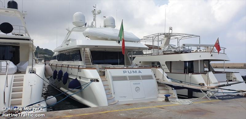 puma (Pleasure craft) - IMO , MMSI 247061580, Call Sign IP2590 under the flag of Italy