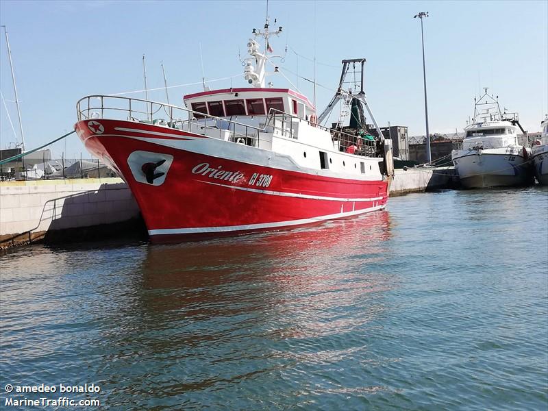 oriente (Fishing vessel) - IMO , MMSI 247302920, Call Sign INPC under the flag of Italy