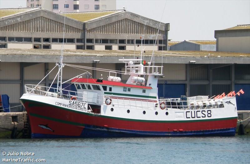 companheiros cristo (Fishing vessel) - IMO , MMSI 263406390, Call Sign CUCS8 under the flag of Portugal