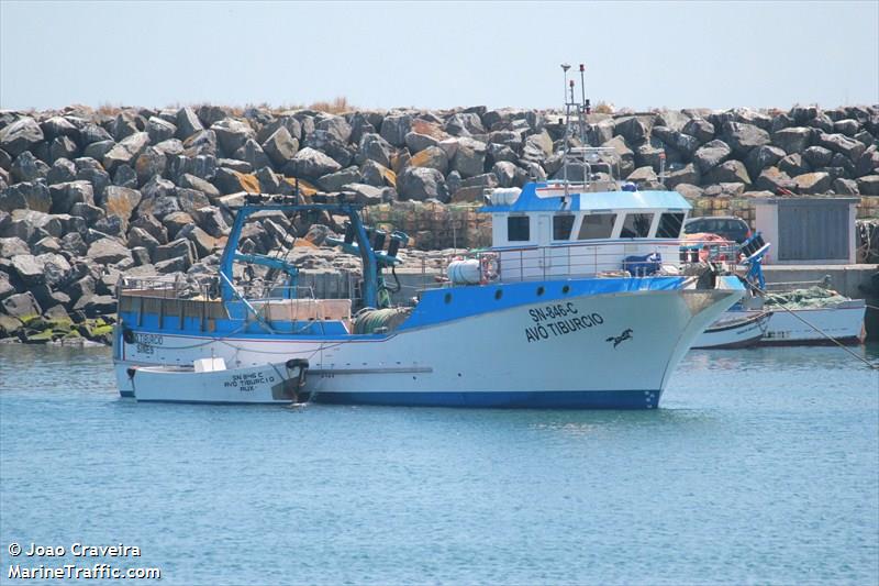 avo tiburcio (Fishing vessel) - IMO , MMSI 263415870, Call Sign CUMJ9 under the flag of Portugal