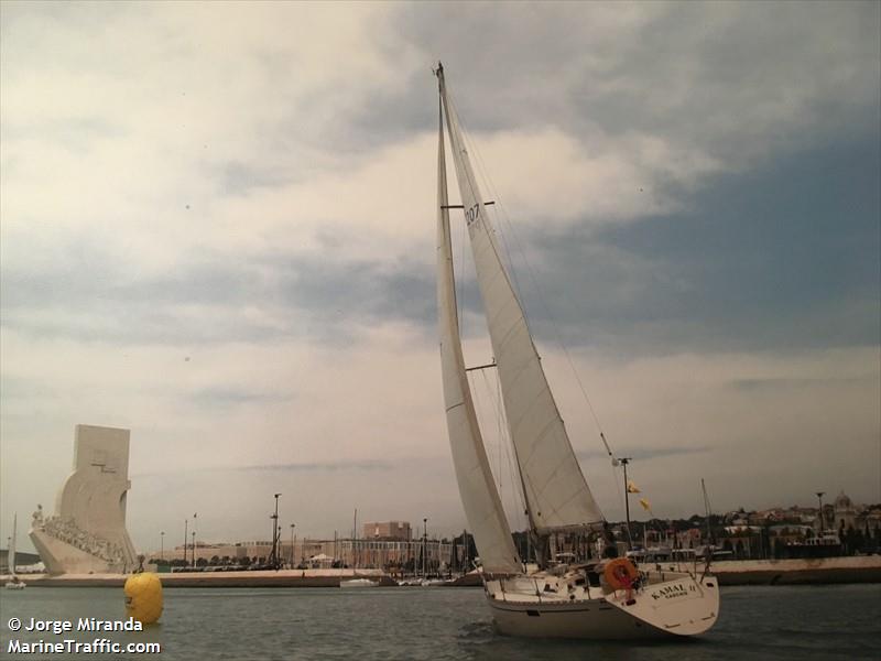 kamal ii (Sailing vessel) - IMO , MMSI 263846760 under the flag of Portugal