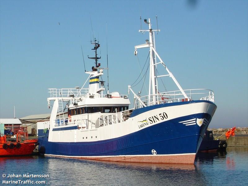 laguna (Fishing vessel) - IMO , MMSI 265750000, Call Sign SGIK under the flag of Sweden
