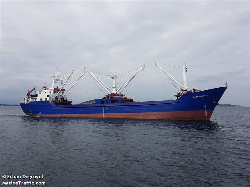 nazim imamoglu (General Cargo Ship) - IMO 8970615, MMSI 271002147, Call Sign TCBX2 under the flag of Turkey