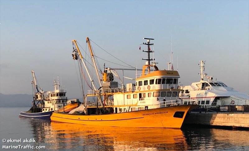bilgicler balikcilik (Fishing vessel) - IMO , MMSI 271072241, Call Sign TC7312 under the flag of Turkey