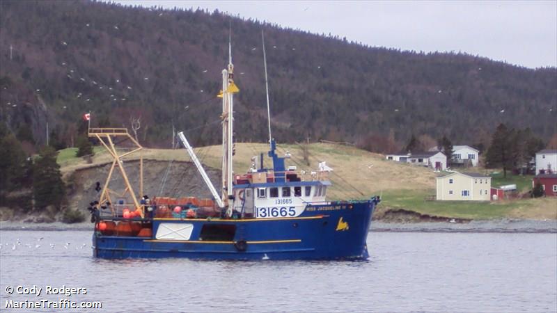 miss jacqueline iv (Fishing vessel) - IMO , MMSI 316001843, Call Sign VC 8924 under the flag of Canada