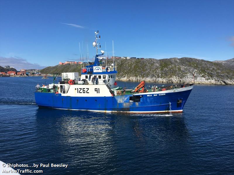 belle isle banker (Fishing Vessel) - IMO 8603016, MMSI 316004180, Call Sign CFN5963 under the flag of Canada