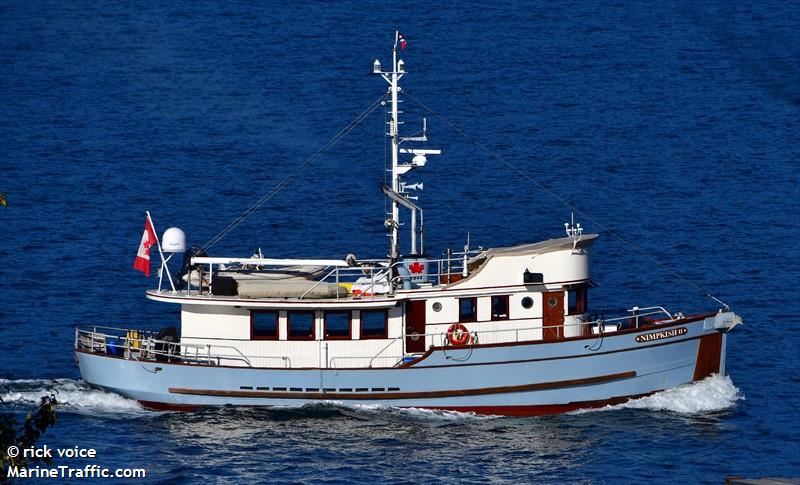 nimpkish ii (Pleasure craft) - IMO , MMSI 316006246, Call Sign VG4333 under the flag of Canada