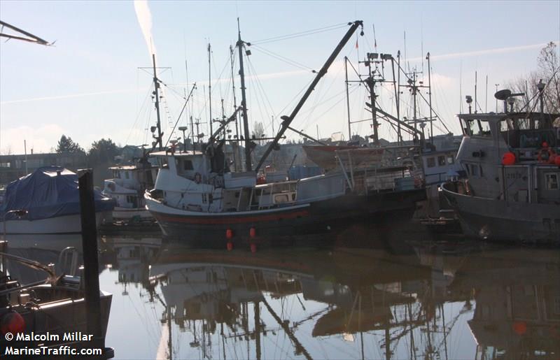 odysseus (Fishing vessel) - IMO , MMSI 316007656 under the flag of Canada