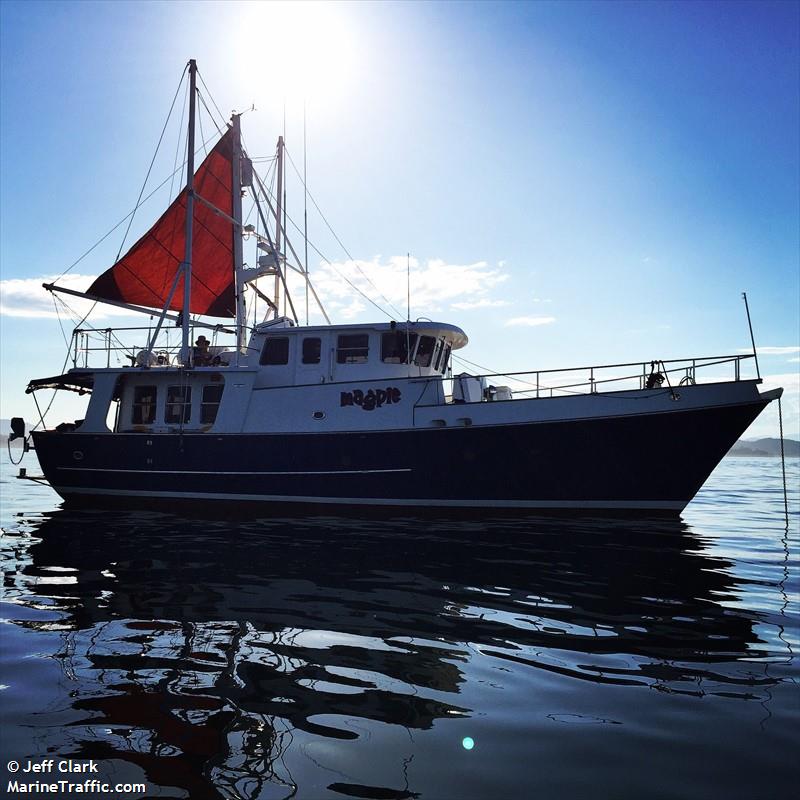 magpie (Pleasure craft) - IMO , MMSI 316012251 under the flag of Canada