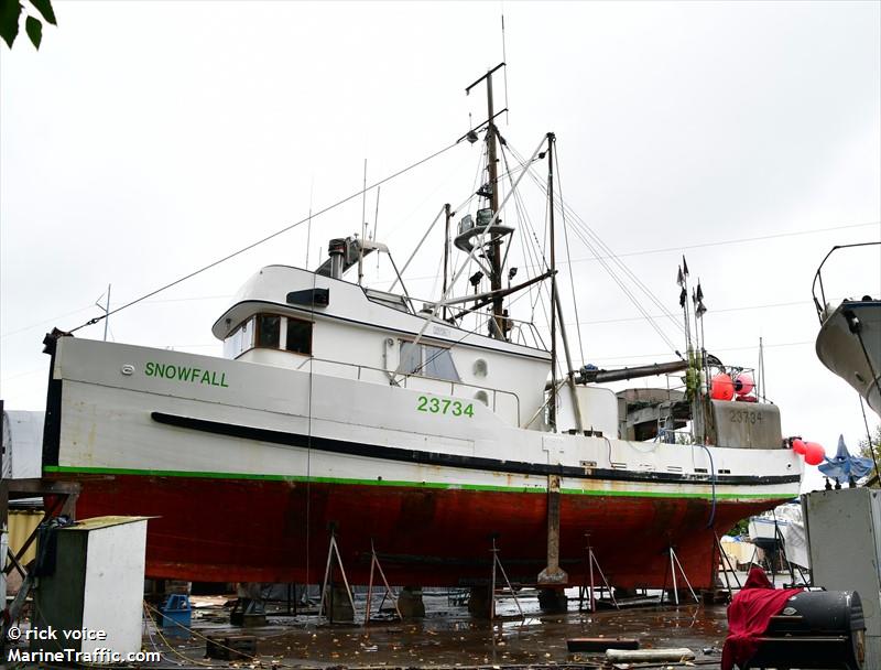 snow fall (Fishing vessel) - IMO , MMSI 316028513 under the flag of Canada