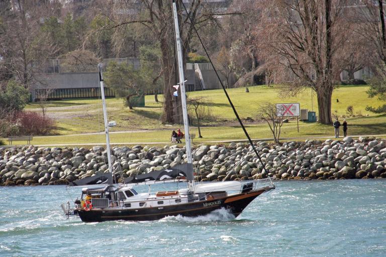 makoolis (Sailing vessel) - IMO , MMSI 316033887, Call Sign CFDP under the flag of Canada