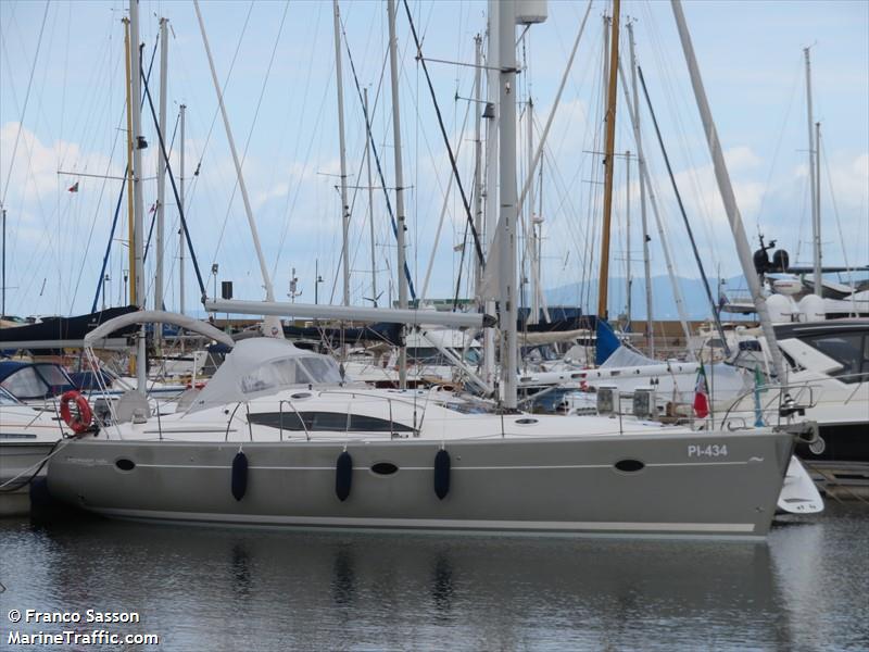 freedom 45 (Pleasure craft) - IMO , MMSI 316041106 under the flag of Canada