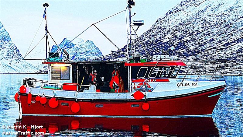 kabena (Fishing vessel) - IMO , MMSI 331576000, Call Sign XPG4883 under the flag of Greenland