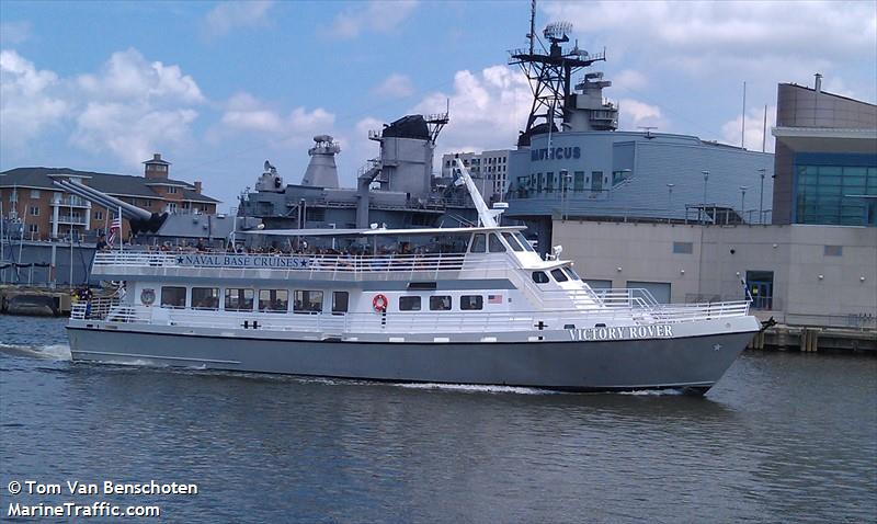 victory rover (Passenger ship) - IMO , MMSI 366808550, Call Sign WDA4357 under the flag of United States (USA)