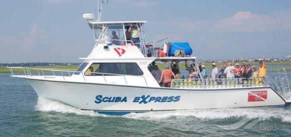 scuba express (Diving ops) - IMO , MMSI 367178530, Call Sign WDD6859 under the flag of United States (USA)