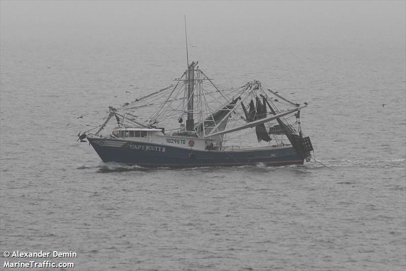 capt. scott ii (Fishing vessel) - IMO , MMSI 367408380, Call Sign WDE8688 under the flag of United States (USA)