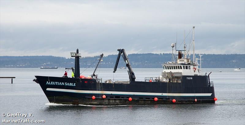 aleutian sable (Fishing Vessel) - IMO 8957883, MMSI 367484550, Call Sign WDF7442 under the flag of United States (USA)