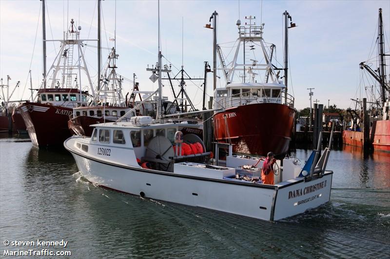 fv dana christine 2 (Fishing vessel) - IMO , MMSI 367622290, Call Sign WDH4875 under the flag of United States (USA)