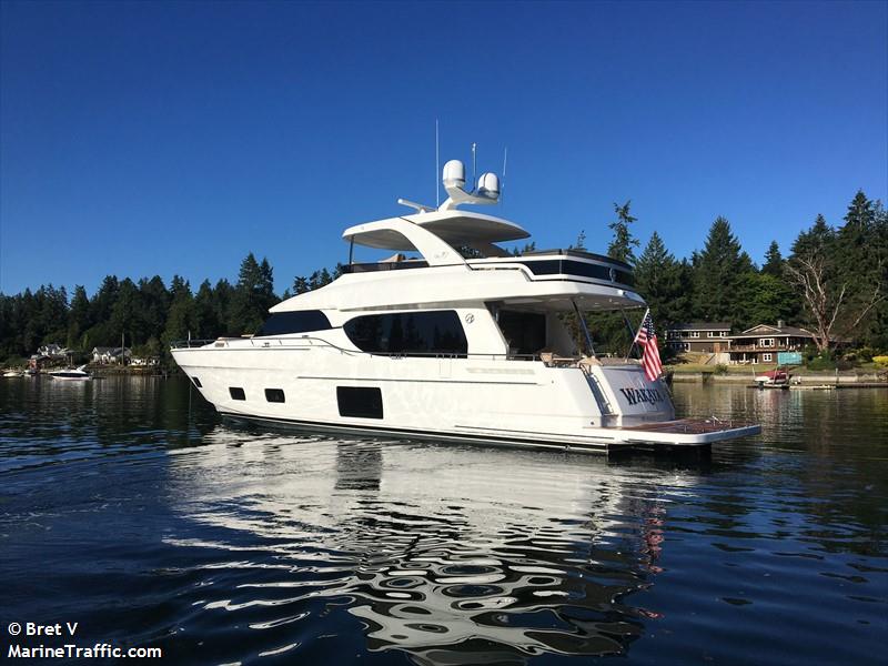 wakaya (Pleasure craft) - IMO , MMSI 367787990 under the flag of United States (USA)