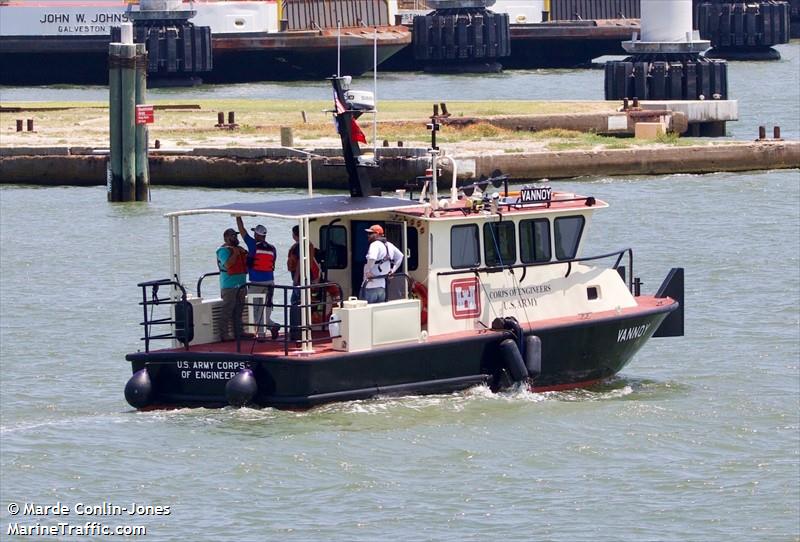 vannoy (Military ops) - IMO , MMSI 369970556 under the flag of United States (USA)
