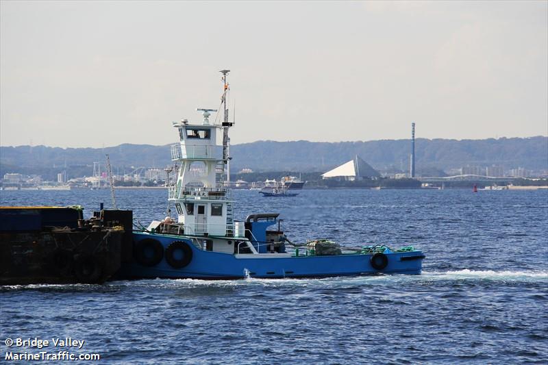 kaibimaru (Tug) - IMO , MMSI 431002695 under the flag of Japan