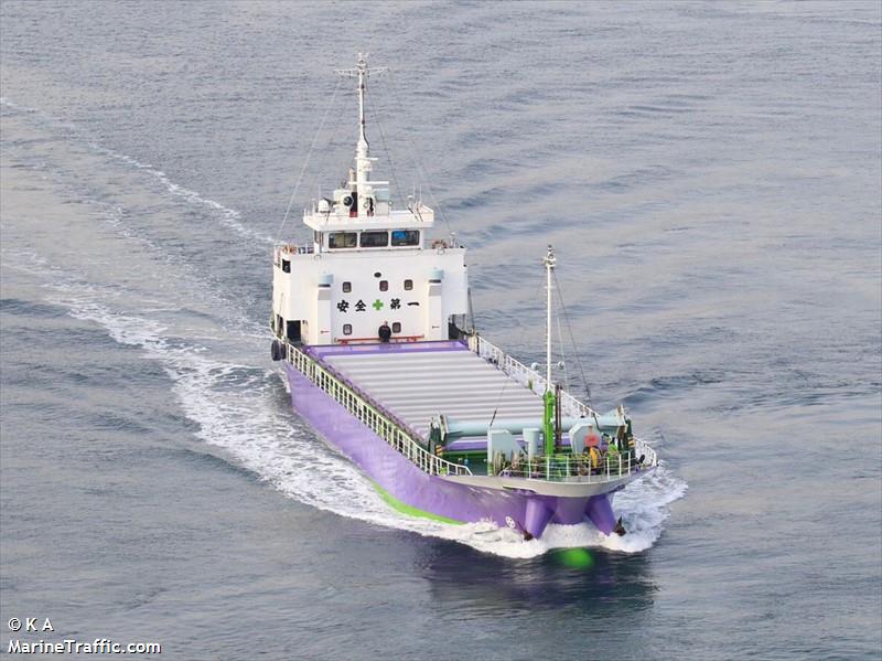 matuura maru (Cargo ship) - IMO , MMSI 431003366, Call Sign JD3344 under the flag of Japan