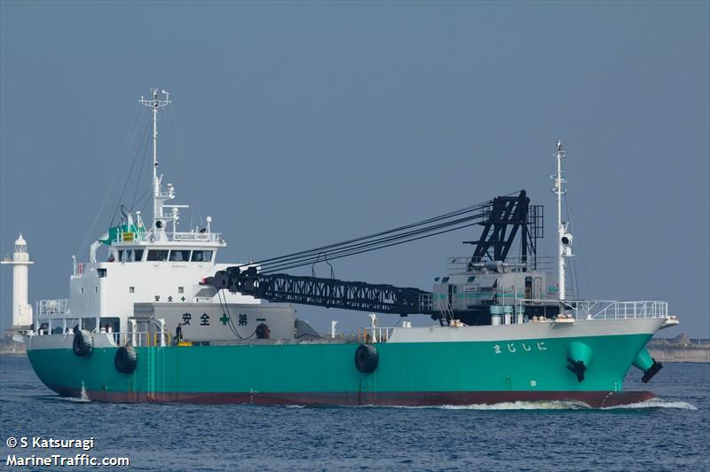 nishijima (Cargo ship) - IMO , MMSI 431007231, Call Sign JD3962 under the flag of Japan