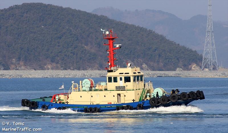 sunjin no.5 (Tug) - IMO , MMSI 440152850, Call Sign 1200SEO under the flag of Korea