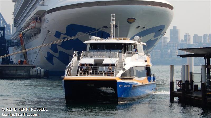 ocean wave (Passenger ship) - IMO , MMSI 503032690 under the flag of Australia