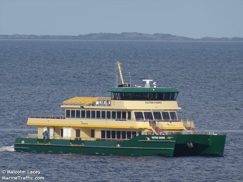 victor chang (Passenger ship) - IMO , MMSI 503055050 under the flag of Australia