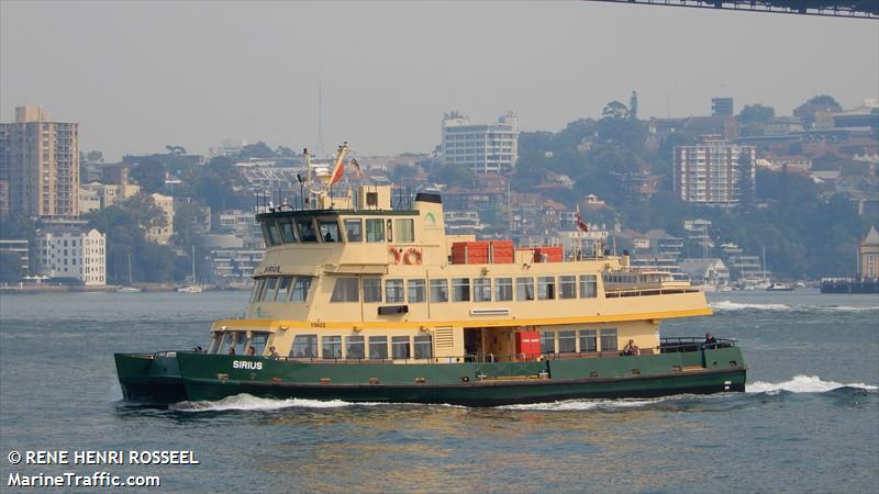 sirius (Passenger ship) - IMO , MMSI 503345700, Call Sign VJ2017 under the flag of Australia