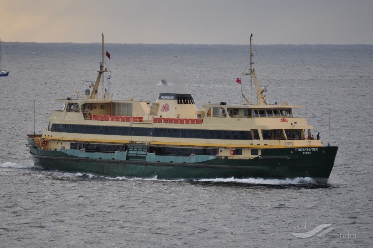 freshwater (Passenger Ship) - IMO 7923914, MMSI 503603000, Call Sign VJ4671 under the flag of Australia
