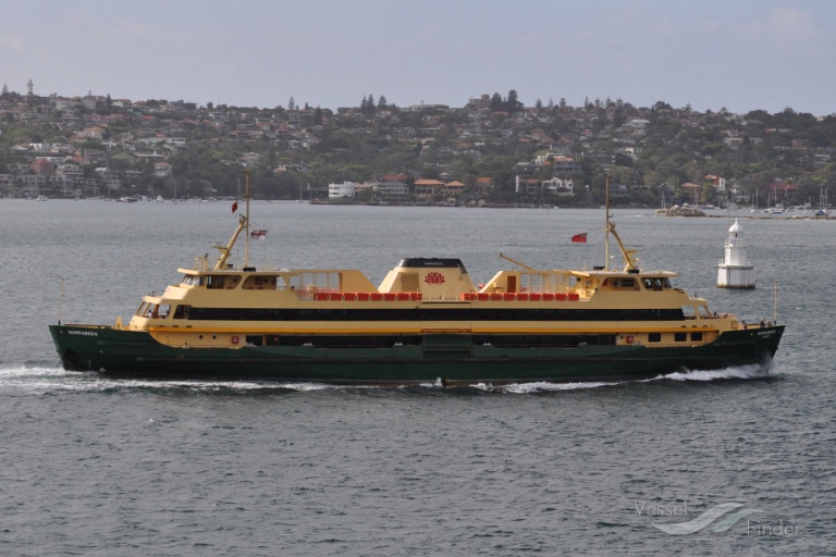 narrabeen (Passenger Ship) - IMO 8310619, MMSI 503604000, Call Sign VJ7445 under the flag of Australia