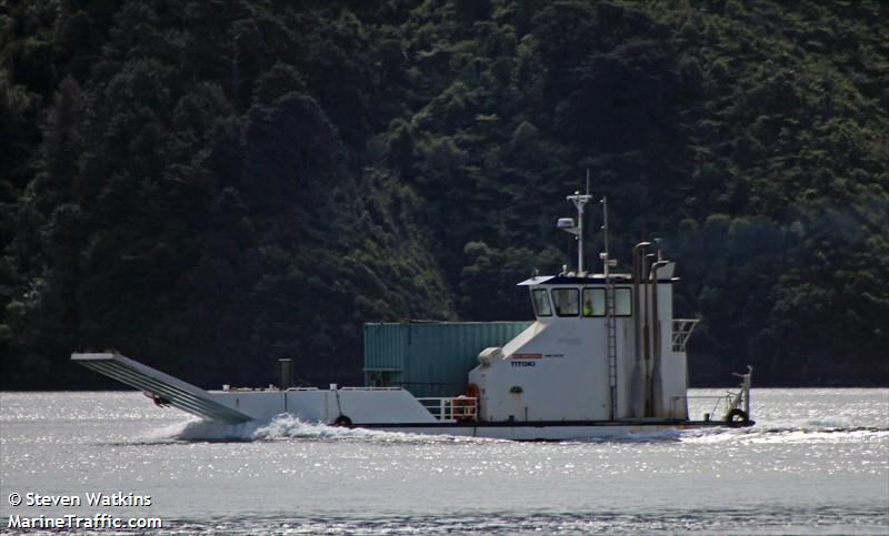 titoki (Tug) - IMO , MMSI 512005887, Call Sign ZMG3370 under the flag of New Zealand