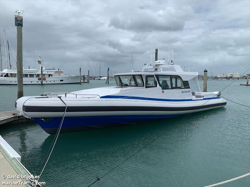 sea ranger (Pleasure craft) - IMO , MMSI 512008535, Call Sign ZMX4503 under the flag of New Zealand