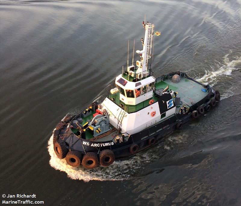 ws arcturus (Tug) - IMO , MMSI 710005540, Call Sign PP8965 under the flag of Brazil