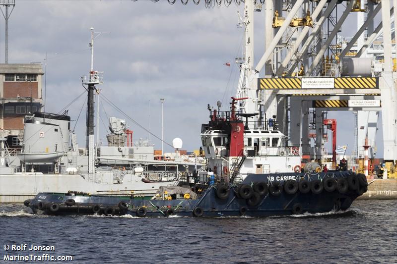 vb caribe (Tug) - IMO 9137272, MMSI 770576209, Call Sign CXKF under the flag of Uruguay