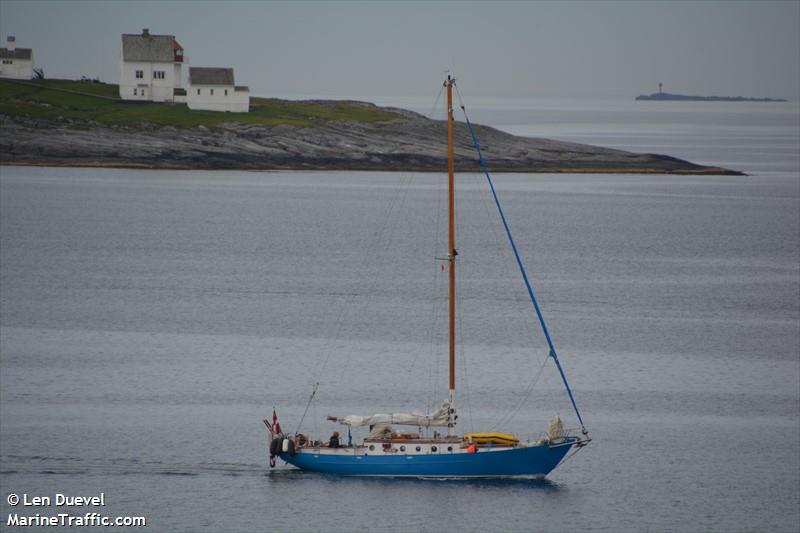 hua hine (Sailing vessel) - IMO , MMSI 219021504, Call Sign XPE7769 under the flag of Denmark