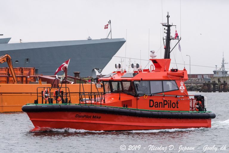 danpilot mike (Pilot) - IMO 9839595, MMSI 219024784, Call Sign OX3126 under the flag of Denmark