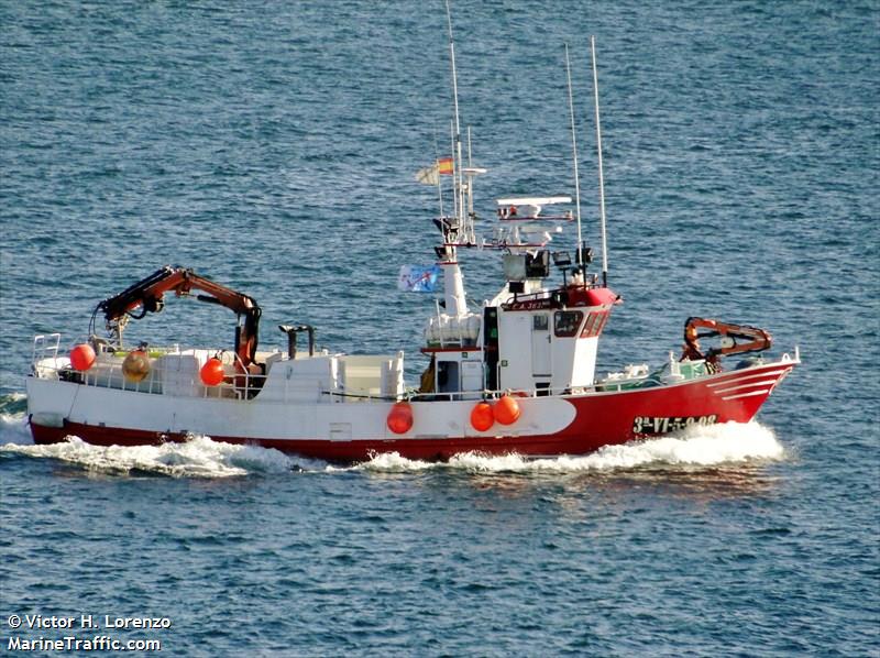 colomba tercero (Fishing vessel) - IMO , MMSI 224069550, Call Sign EA3631 under the flag of Spain