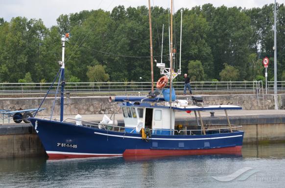 lutxi (Fishing vessel) - IMO , MMSI 224225430 under the flag of Spain