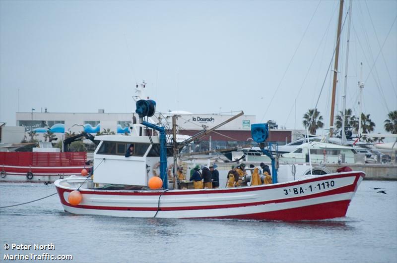 constancia (Fishing vessel) - IMO , MMSI 224230530, Call Sign EB3266 under the flag of Spain