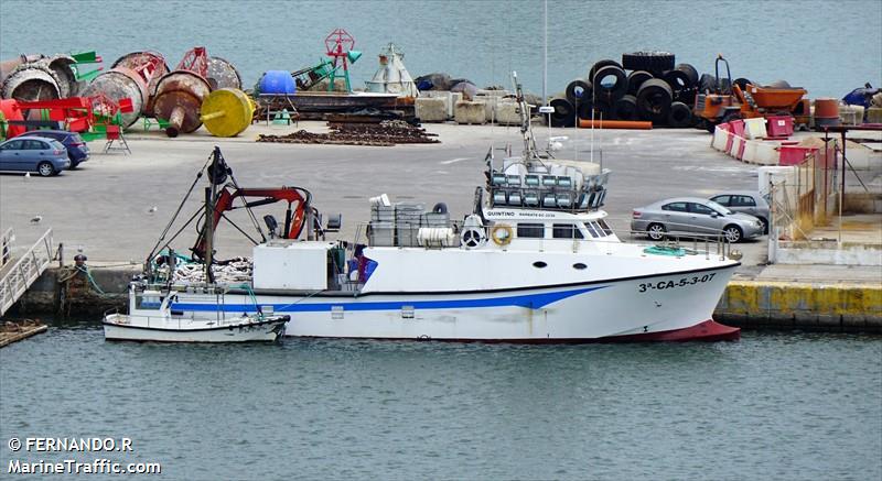 quintino (Fishing vessel) - IMO , MMSI 224269350, Call Sign EC2239 under the flag of Spain