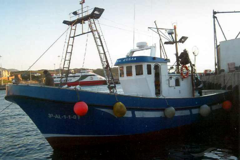 n julia (Fishing vessel) - IMO , MMSI 224334360 under the flag of Spain
