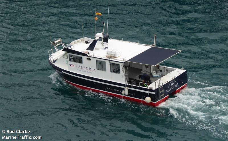 nalegria (Pleasure craft) - IMO , MMSI 224402570 under the flag of Spain