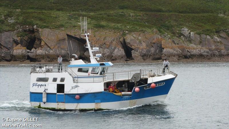 flipper iii (Fishing vessel) - IMO , MMSI 227320660, Call Sign FGD2658 under the flag of France