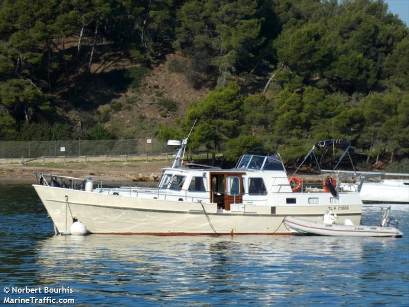 lady marie (Pleasure craft) - IMO , MMSI 227877880, Call Sign FAF6326 under the flag of France