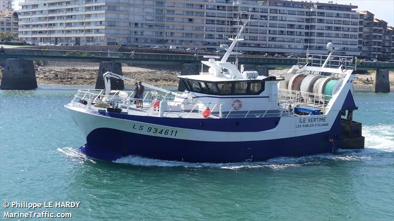 fv ile vertime (Fishing Vessel) - IMO 9870898, MMSI 228362700, Call Sign FLDG under the flag of France