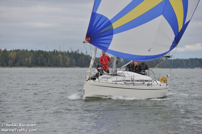 nauti n nolla (Sailing vessel) - IMO , MMSI 230074700, Call Sign OJ2781 under the flag of Finland